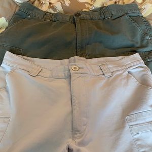 Khaki shorts - 2 pairs